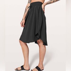 lululemon athletica Black Skirt